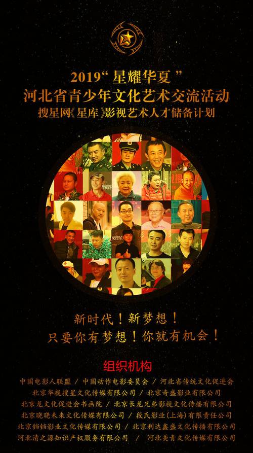 关于举办2019星耀华夏首届河北省青少年文化艺术交流活动的通知
