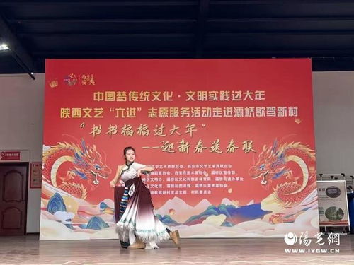 灞桥区开展 我们的中国梦 文化进万家 陕西文艺六进志愿服务暨文明实践过大年活动